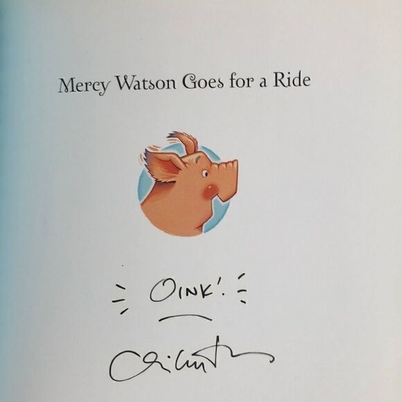 Mercy Watson Goes For A Ride Autographed Book - Picture 5 of 5